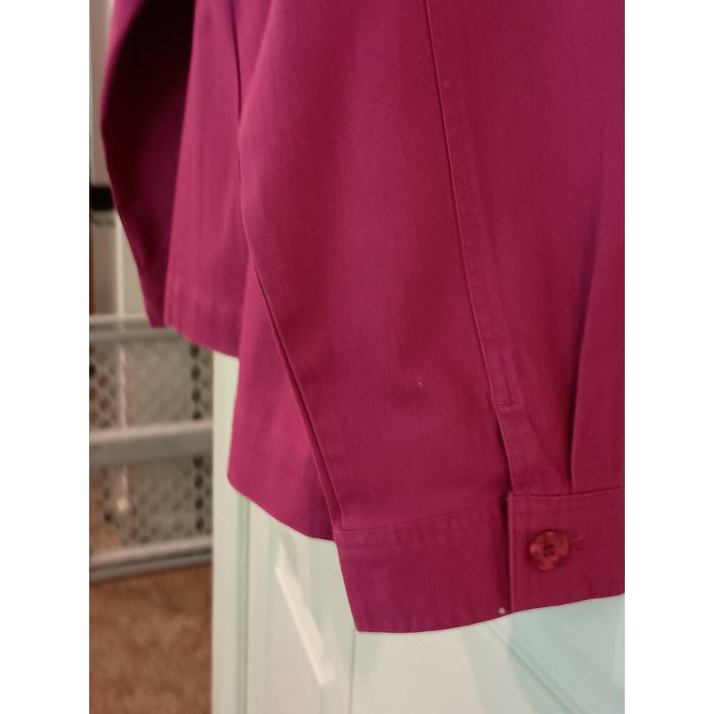 Haymaker Women's Rasberry Button-Front Jacket - Picture 13 of 16